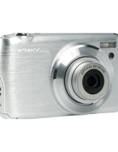 Photo Shuttle S-8 Silver: Compact Asky Slim digital camera